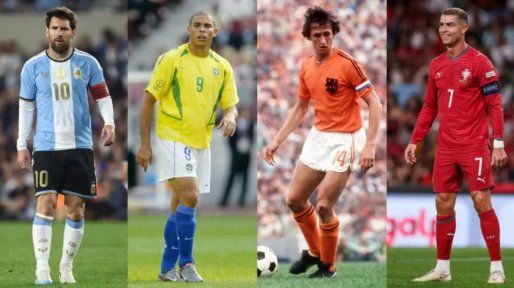 Sin Maradona no Pelé, los nominados al Balón de Oro de todos los tiempos