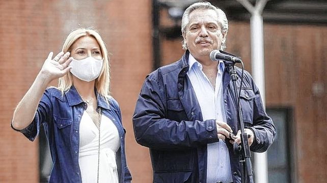 El presidente Alberto Fernández emitió su voto este domingo