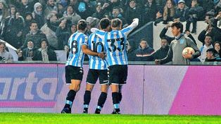 Racing ganó de local y se recuperó.