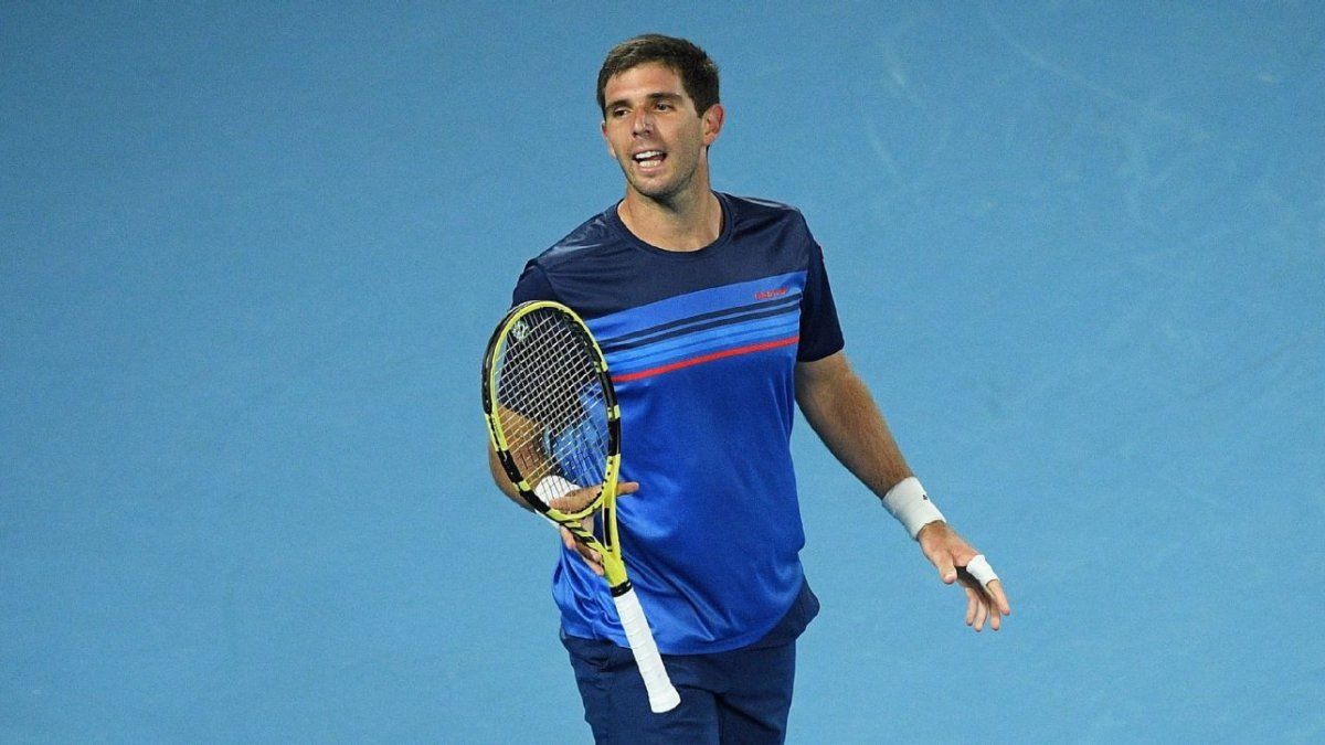 Delbonis quedó eliminado en el Abierto de San Petersburgo