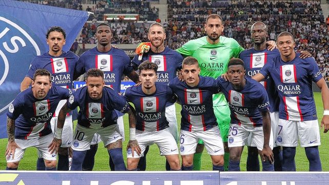 Dos asistencias de Lionel Messi en el triunfo del PSG.