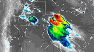El SMN emitió un alerta por tormentas fuertes con lluvias intensas, ráfagas y ocasional caída de granizo para una zona de Entre Ríos. El pronóstico extendido