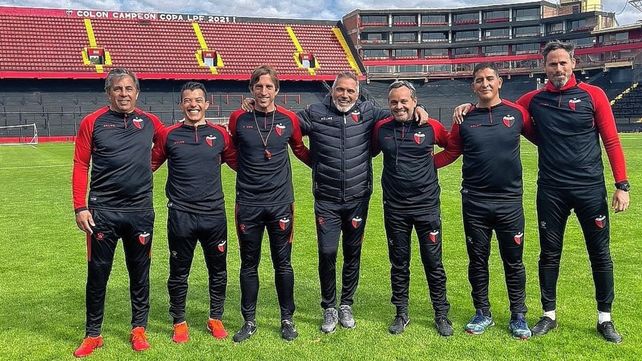 El mensaje de Rondina en las redes tras agarrar Colón