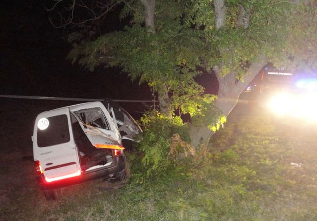 Un hombre perdió la vida en un grave accidente en la ruta 12, cerca de María Luisa