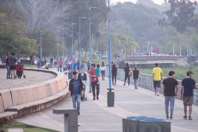 Y un domingo el Parque Urquiza fue para las personas