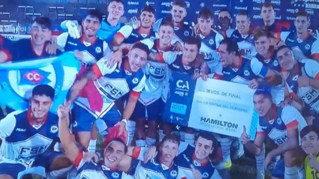 La felicidad de los jugadores de Central Córdoba