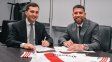 Otro campeón mundial de regreso: Nicolás Otamendi firmó su contrato en Rivere