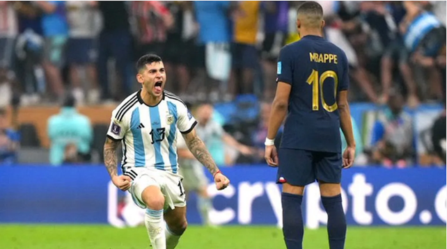 Cuti Romero contó por qué le gritó el gol en la cara a Mbappé