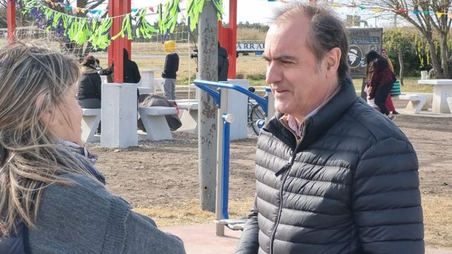Carlos Pighin ponderó los trabajos que se realizan en la ruta provincial Nº 18.