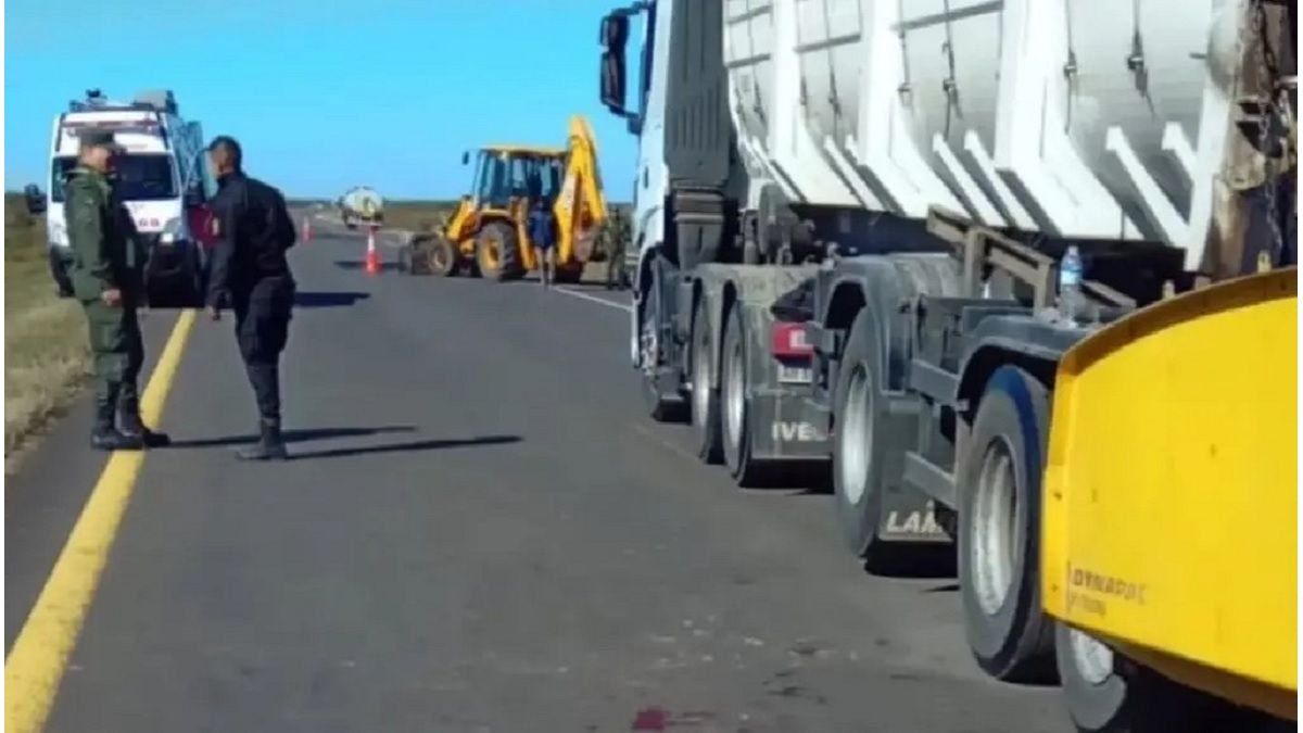 Falleció el operario que fue chocado por un camión en la ruta 14
