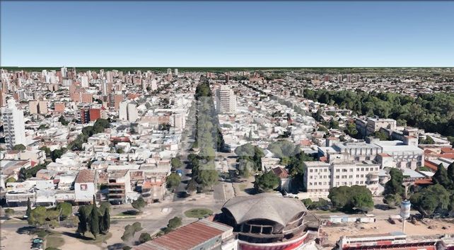 Vista aérea. En el centro de la imagen