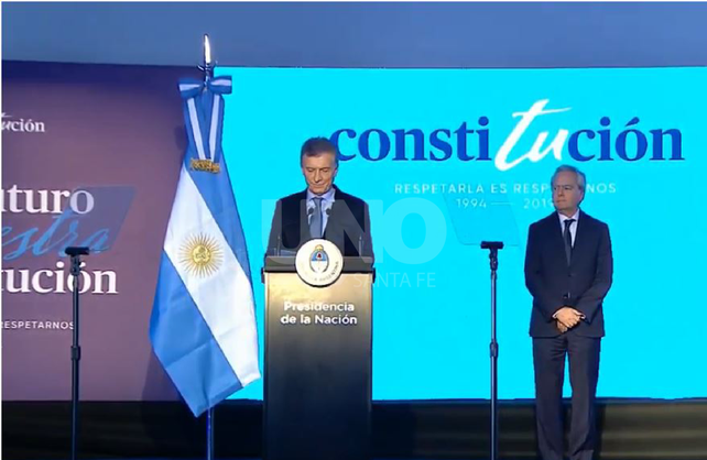 La reforma fue una apuesta a nuestra madurez, dijo Macri
