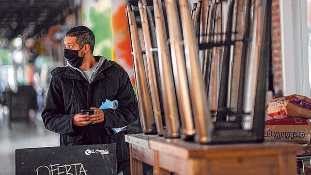 Rosario. La reapertura de los comercios deberá hacerse cumpliendo con todas las medidas sanitarias.