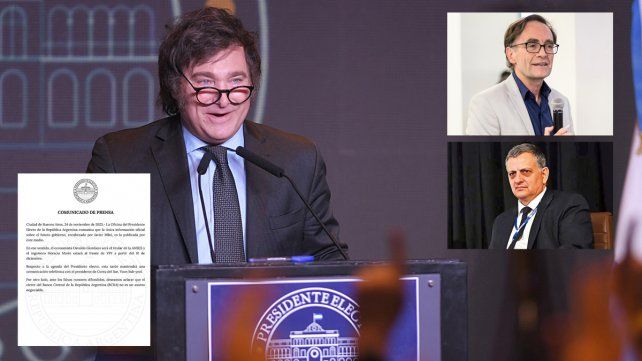 &nbsp;Javier Milei anunció la designación de Osvaldo Giordano como titular de Anses y del ingeniero Horacio Marín al frente de YPF