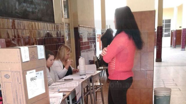 En la escuela Centenario