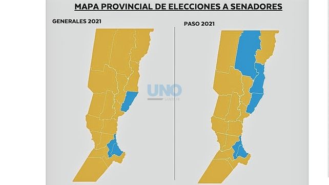 Así votó la provincia en la elección a senadores nacionales