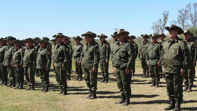 La guardia rural Los Pumas celebró sus 55 años de creación La guardia rural Los Pumas celebró sus 55 años de creación