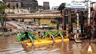 Estrategias en Santa Fe para la toma de agua del río ante la bajante del Paraná