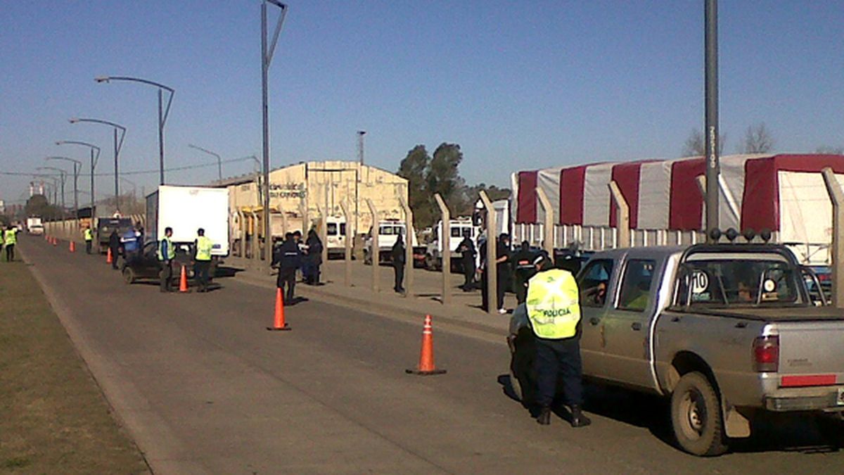 Megaoperativo de control vehicular en el acceso de ruta 34