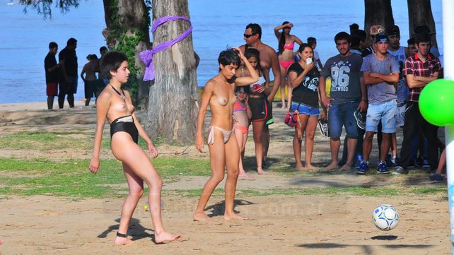 Las fotos del tetazo paranaense