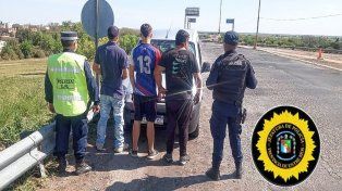 Incendio en Victoria. Tres detenidos