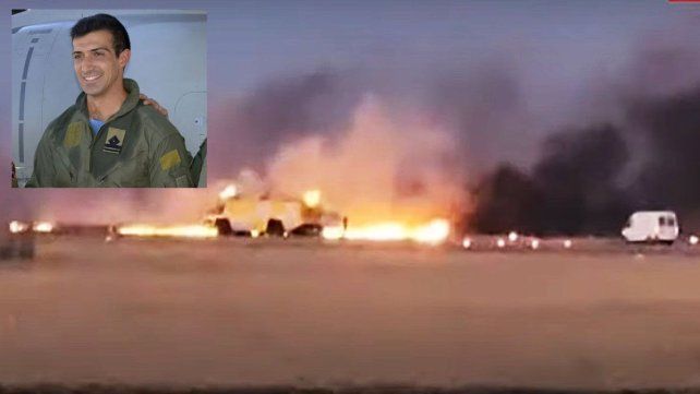 Un avión de la Fuerza Aérea Argentina se estrello durante una prueba de vuelo en San Luis y se confirmó el fallecimiento de un piloto
