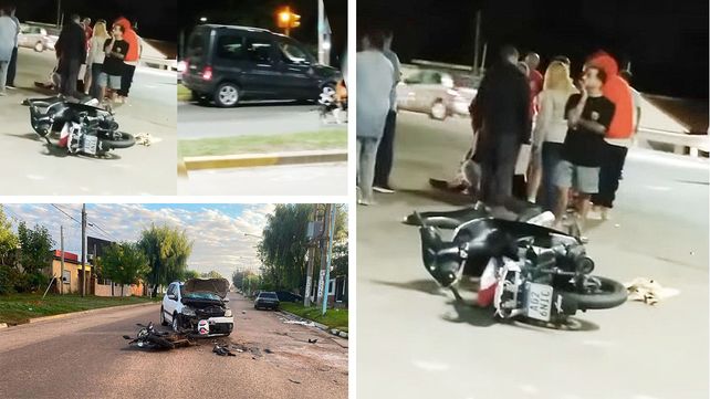 Dos motociclistas sufrieron graves heridas en sendas colisiones ocurridas en Paraná y Concordia. Ambos fueron hospitalizados con fracturas&nbsp;