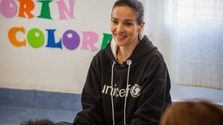 Natalia Oreiro, embajadora de Unicef en el Río de la Plata