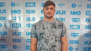 Nazareno Sasia ganó dos oros en el Sudamericano U23