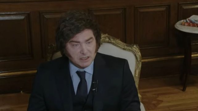 El presidente Javier Milei cargó contra Lula.