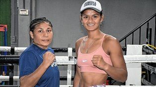 Pamela Benavídez llegó a Concordia para pelear ante la local Yanina Lescano en el Ferro.