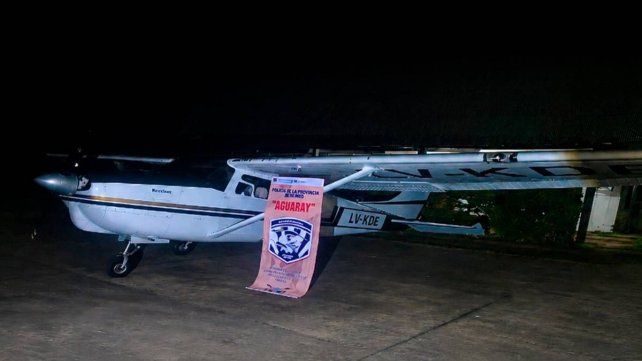 Dos ciudadanos bolivianos fueron imputados por la Justicia y quedaron presos por intentar contrabandear una avioneta Cessna 210 que salió de Paraná.