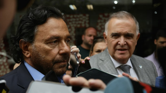 El gobernador de Salta, Gustavo S&aacute;enz, y su par de Tucum&aacute;n, Osvaldo Jaldo.&nbsp;
