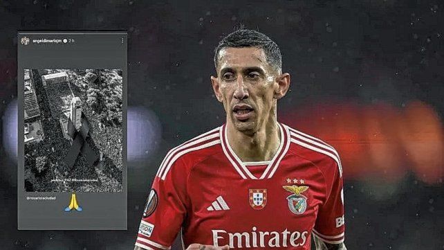 Ángel Di María se sumó al pedido por la paz de Rosario.