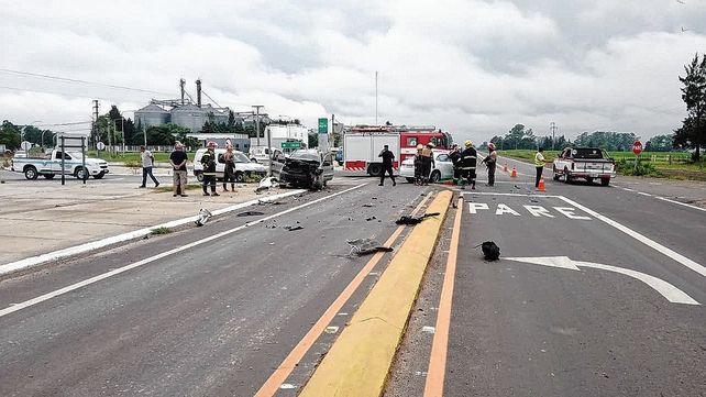 Choque en la ruta 131 en la zona de Libertador San Martín. Una mujer resultó herida&nbsp; 