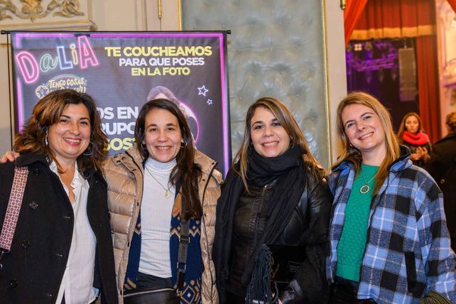 Silvana Almaraz, Sabrina y Luciana Botta y Jaqueline Torcasio.