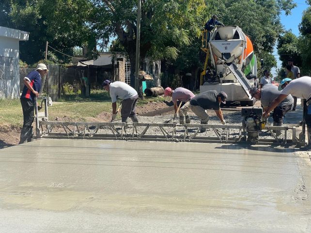 Escalante proyecta la pavimentación de 45 nuevas cuadras que se sumarán a las 200 que ya fueron realizadas.