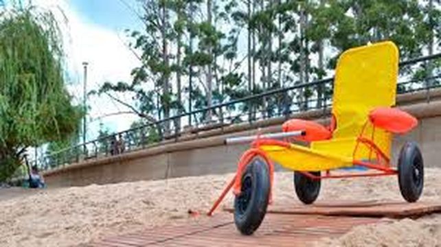 Concordia inauguró su primera playa accesible en febrero de este año.&nbsp;