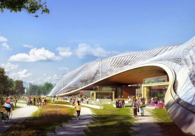 El nuevo campus hippie futurista de Google por dentro
