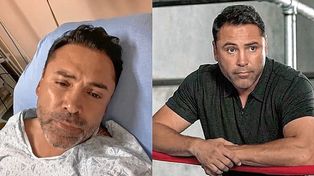 Oscar de la Hoya contrajo coronavirus y debió suspender su regreso al ring.