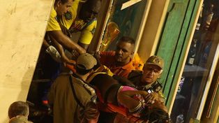 Varios heridos al desplomarse una pasarela de una carroza en los Carnavales de Río de Janeiro