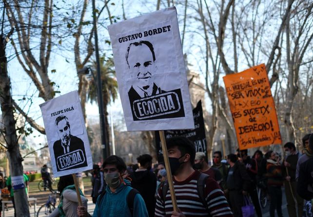 La marcha viboreante recorrió el centro de Rosario para pedir por la ley de humedales