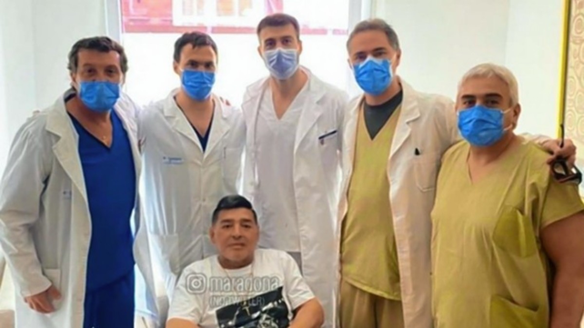 La cronología de la historia clínica de Diego Maradona