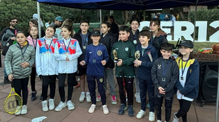El mini tenis dijo presente con una cifra récord en Gimnasia y Esgrima de Rosario.