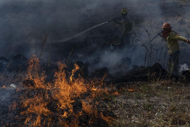 El devastador incendio en la provincia de Corrientes amenaza con extenderse al sur de Misiones