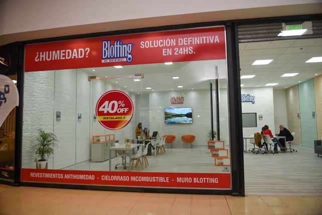 El nuevo local en el Hiper Libertad donde se pueden ver todos los productos.
