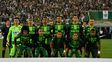 La última foto. El plantel de Chapecoense posa antes de jugar la revancha ante San Lorenzo en Chapecó, que lo clasificó a la soñada final de la Copa Sudamericana.