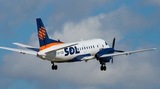 Rosario: un avi&oacute;n de Sol debi&oacute; regresar a Fisherton por desperfecto en pleno vuelo