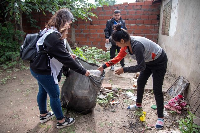 El municipio intervino en más de 290 casas para concientizar sobre el dengue.