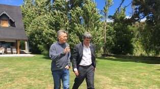 Macri recibió a Prat Gay en un alto en sus vacaciones en Villa La Angostura